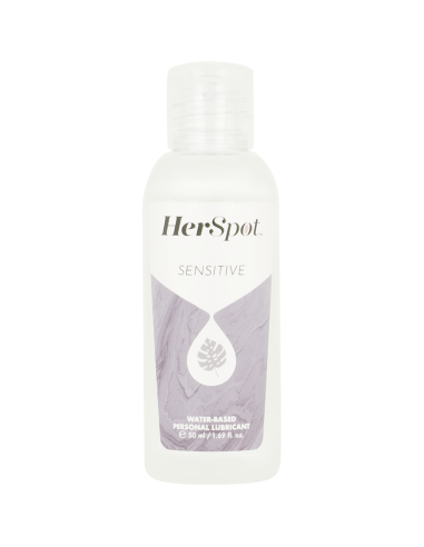 Herspot fleshlight - sensitive lubricante base agua 50 ml