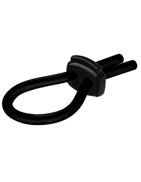 Joydivision potenzduo - anillo silicona para pene negro - m
