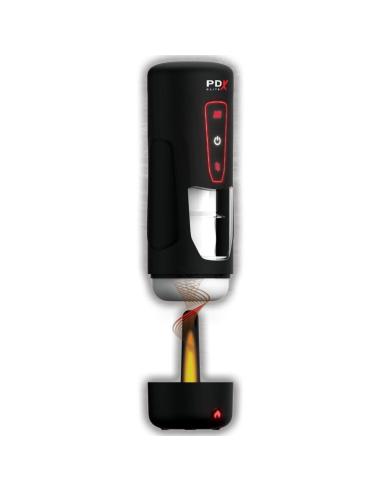 Pdx elite - milk me hotter masturbador automático con thrusting y vibración efecto calor
