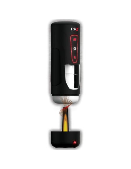Pdx elite - milk me hotter masturbador automático con thrusting y vibración efecto calor