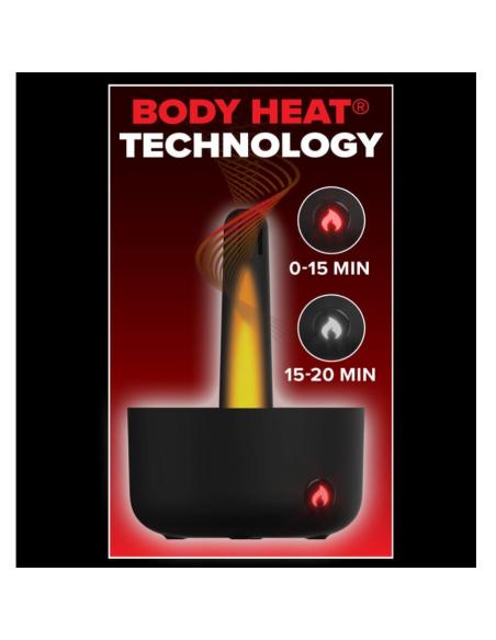 Pdx elite - milk me hotter masturbador automático con thrusting y vibración efecto calor
