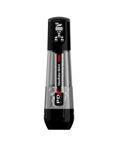 Pdx elite - viewtube max view masturnador automático con succión transparente