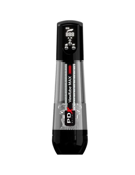 Pdx elite - viewtube max view masturnador automático con succión transparente