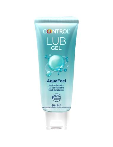 Control - aquafeel lubricante con ácido hialurónico 80 ml