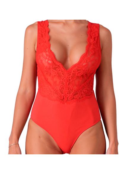 Passion - evalie body rojo l/xl