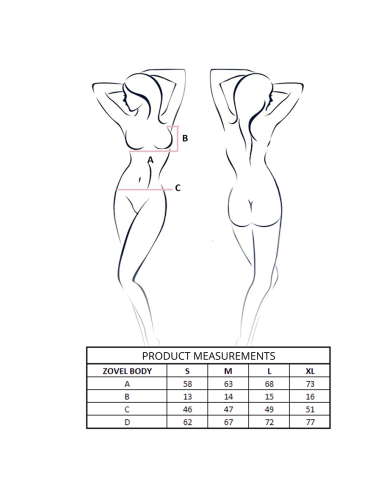 Passion - zovel body gris claro l/xl