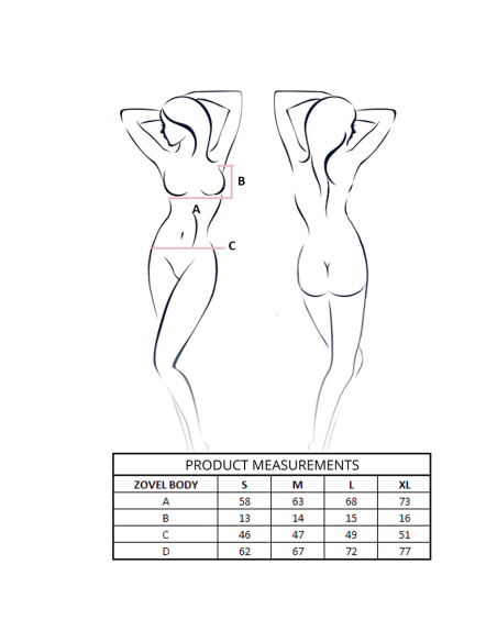 Passion - zovel body gris claro l/xl