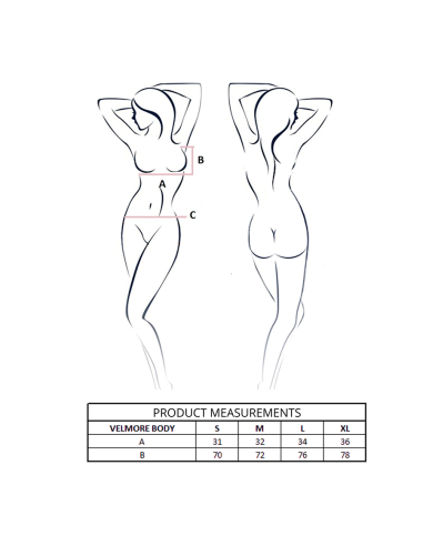 Passion - velmore body violeta s/m
