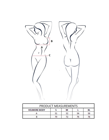 Passion - velmore body violeta l/xl