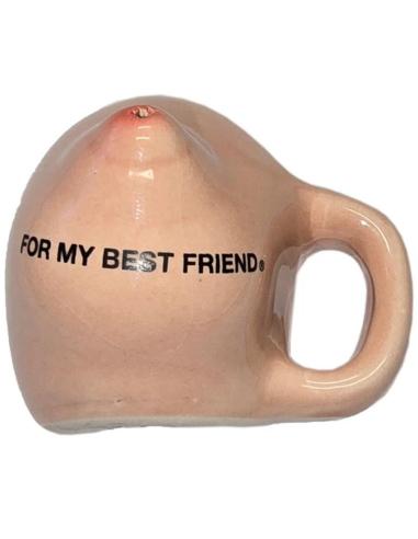 Diablo picante – imán de 1 pecho en taza cerámica “for my best friend”