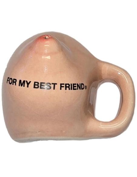 Diablo picante – imán de 1 pecho en taza cerámica “for my best friend”