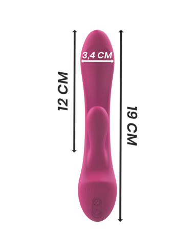 Intense - luigi vibrador rabbit silicona liquida rosa