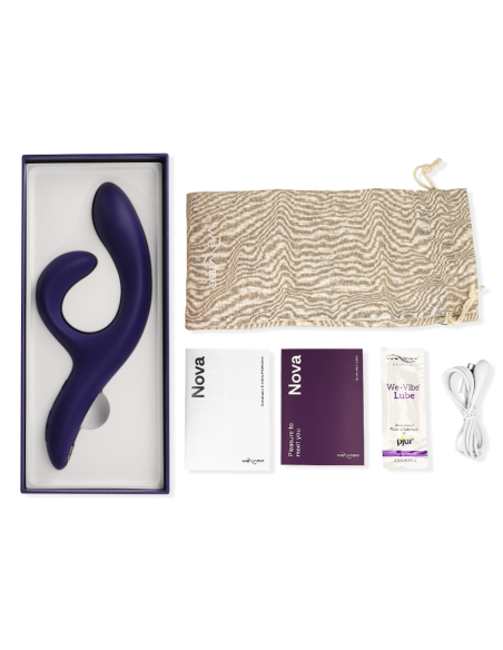 We-vibe - nova 3 vibrador rabbit azul medianoche