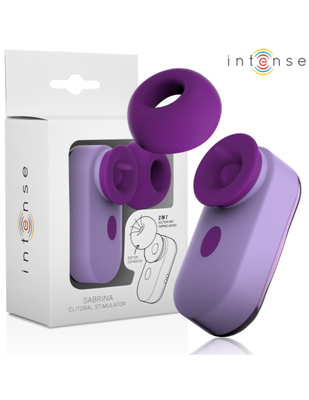 Intense - sabrina travel set estimulador de clítoris violeta