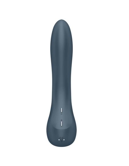 Satisfyer - g-spot wave 4 vibrador 12 programas de vibración gris oscuro