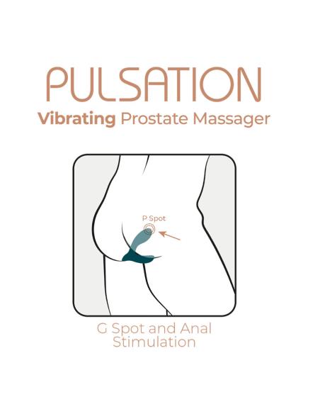 Adrien lastic - pulsation estimulador de próstata + app