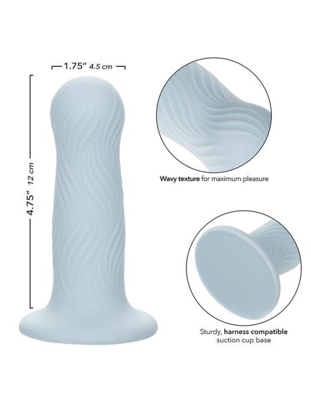 Calexotics - wave rider plug anal espuma azul