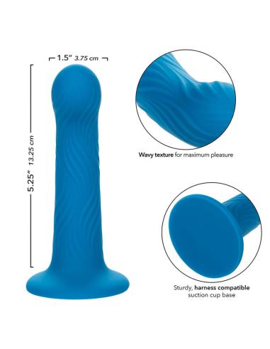 Calexotics - wave rider ripple plug anal azul