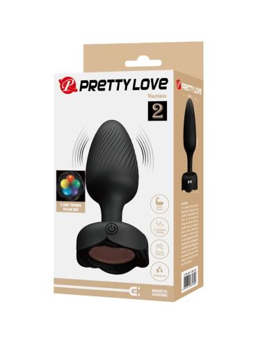 Pretty love - varian plug anal con luz led 10.8 cm