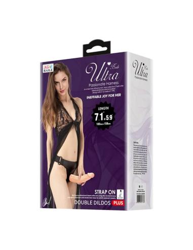 Baile - ultra passionate harness dobles dildos con arnés