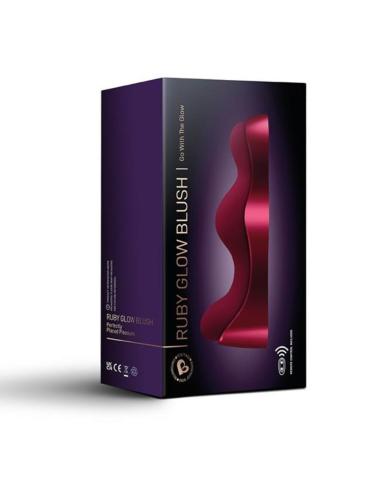 Rocks- off - ruby glow blush vibrador g-spot rojo