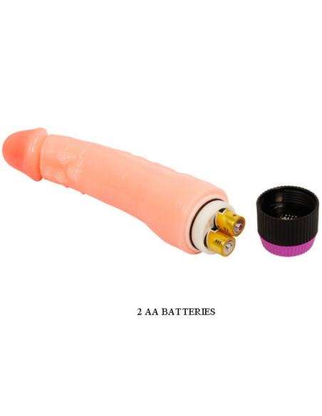 Baile - vibrador realístico flexible natural 24 cm