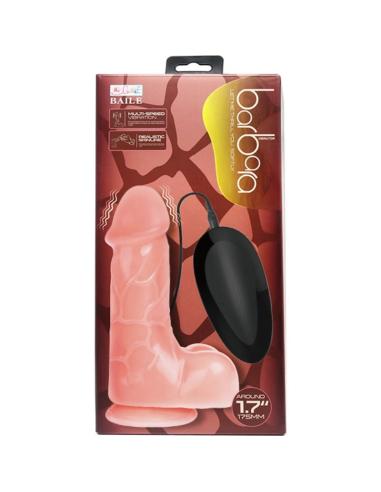 Baile - vibrador realístico bárbara natural 21 cm