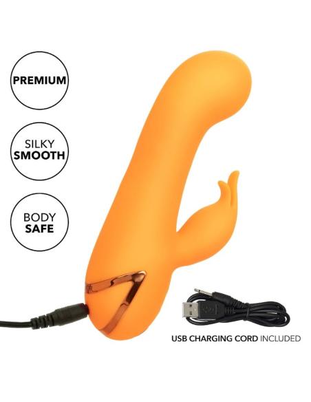 Calexotics - montecito muse vibrador rabbit naranja by california dreaming