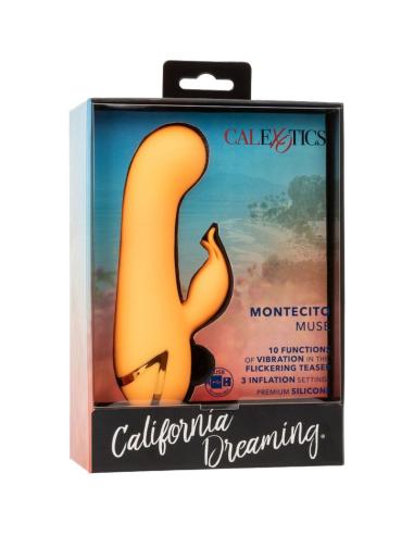 Calexotics - montecito muse vibrador rabbit naranja by california dreaming