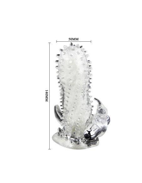 Baile - brave man extension pene vibrador rabbit