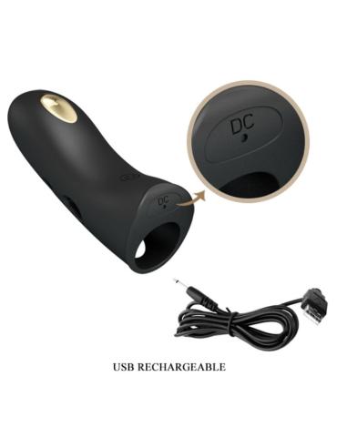 Pretty love - marico funda de dedo electro-estumilador negro