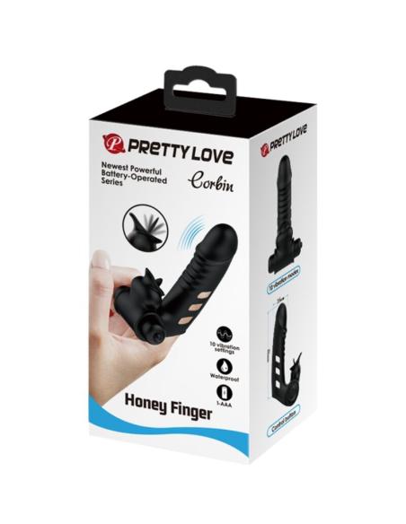 Pretty love - corbin funda dedo vibrador negro