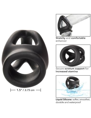 Calexotics - alpha anillo de jaula doble negro