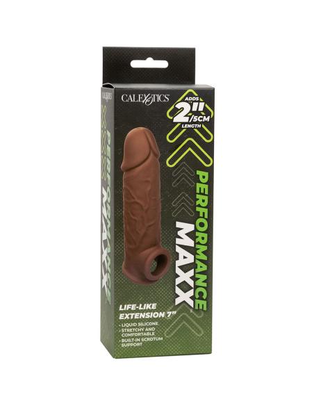 Calexotics - performance maxx extensión realista 7 piel moreno