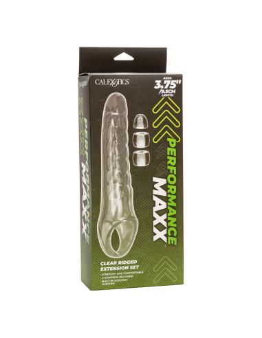 Calexotics - maxx extensor de pene ajustable transparente