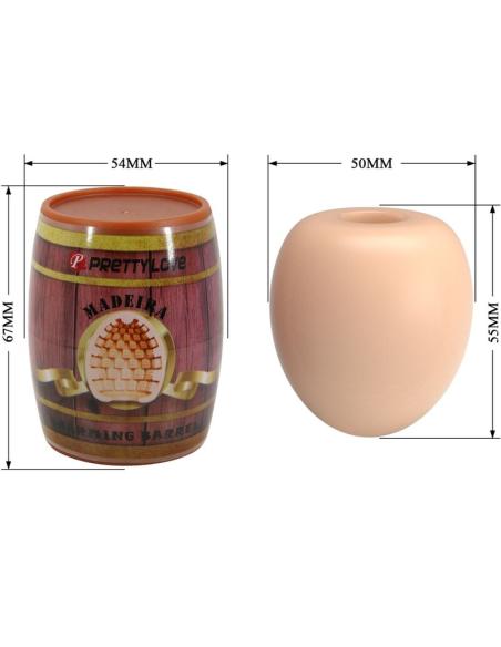 Pretty love - masturbador masculino huevo natural modelo 2