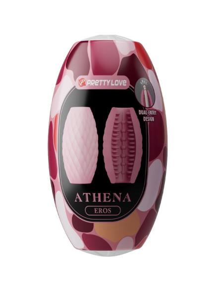 Pretty love - athena eros masturbador masculino silicona rosa
