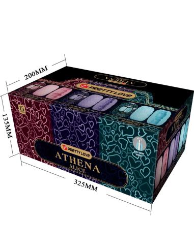 Pretty love - athena alice pack 15 masturbadores masculinos varios