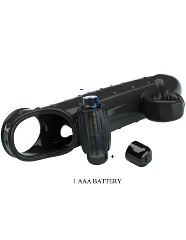Romance - funda para pene con vibración negro
