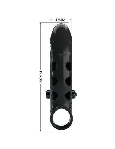 Romance - funda para pene con vibración negro
