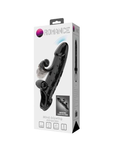 Romance - funda para pene con vibración negro