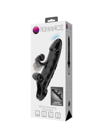 Romance - funda para pene con vibración negro
