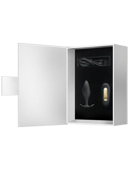 Pretty love - regina plug anal vibrador recargable negro