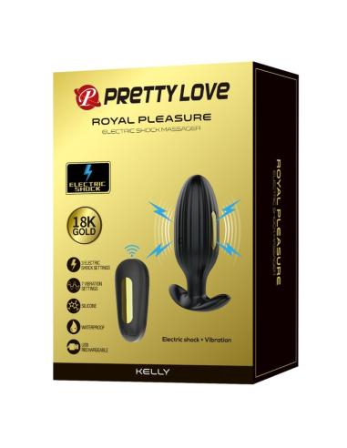 Pretty love - kelly plug anal vibrador recargable negro