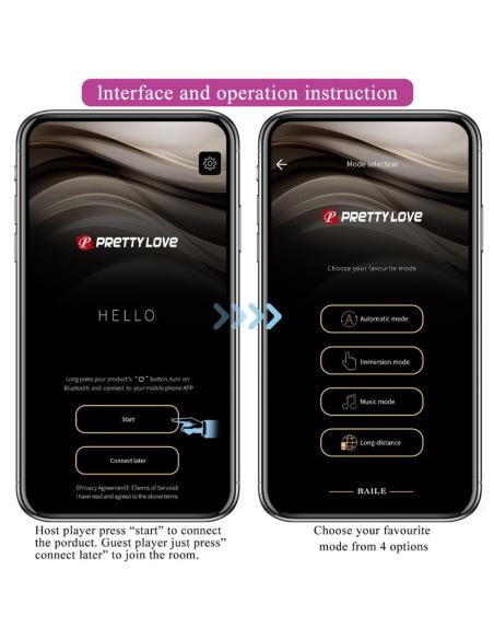 Pretty love - jefferson plug anal controlado por app lila