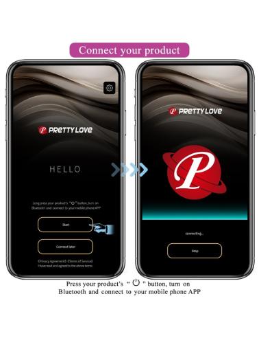 Pretty love - jefferson plug anal controlado por app lila