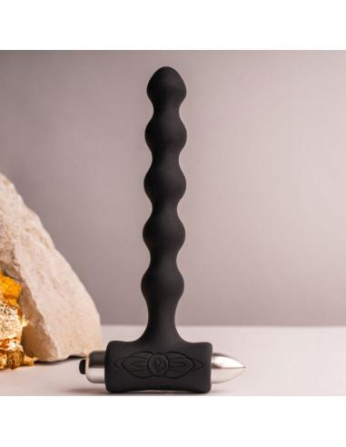 Rocks- off - petite sensations pearls plug anal vibrador negro