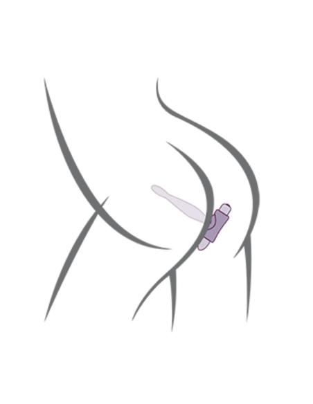 Rocks- off - petite sensations teazer plug anal vibrador morado