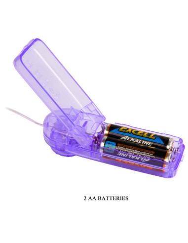 Baile - mariposa vibradora estimulacion clitoris lila