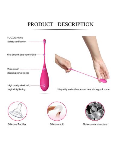 Leslie - kegel fit entregador suelo pelvico 6 pesos